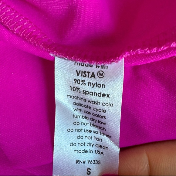 Susana Monco Asymmetric Top in Fuchsia - Picture 6 of 6